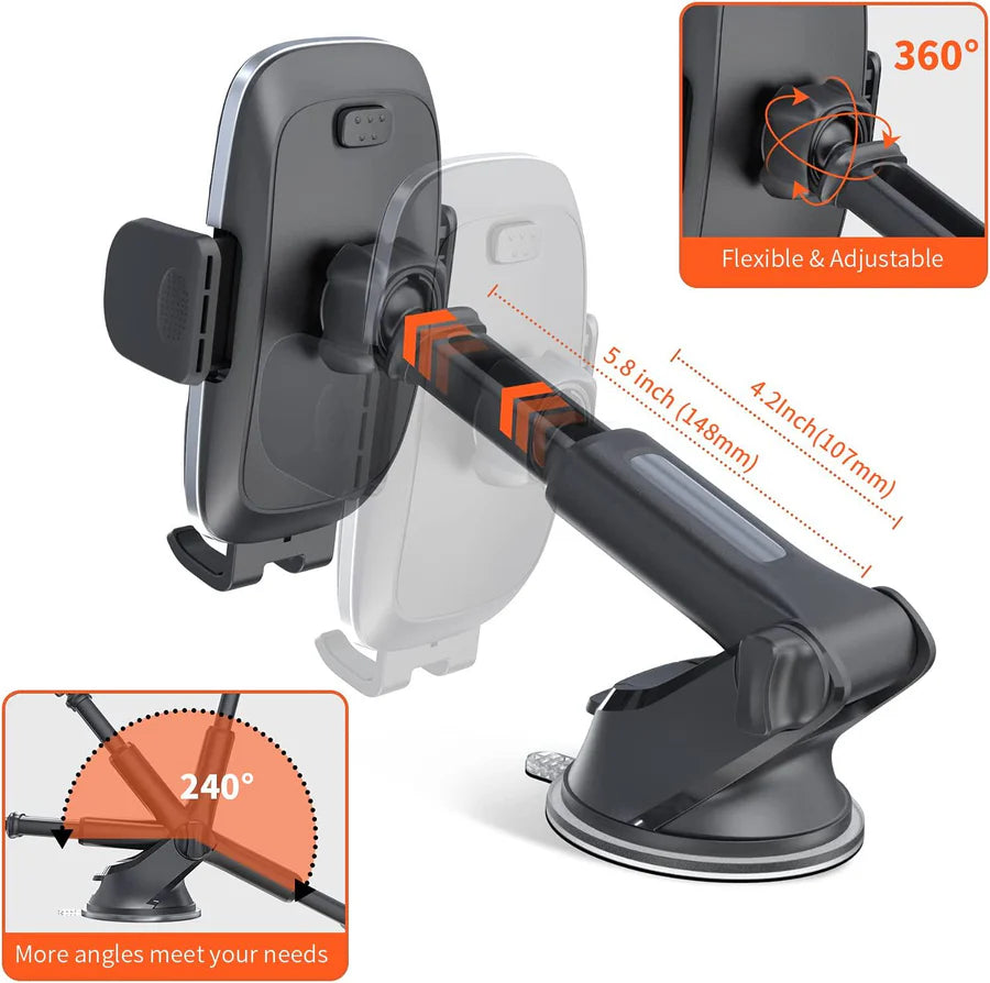 Mobile Phone Holder For Car And Bed